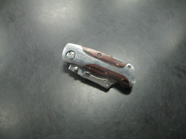 Load image into Gallery viewer, Used Craftsman Wood Inlaid Pocket Utility Blade
