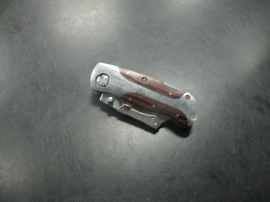 Used Craftsman Wood Inlaid Pocket Utility Blade