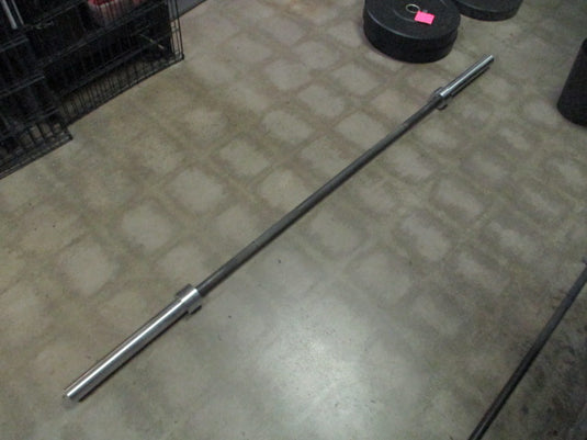 Used Brushless 45lb 7FT Olympic Straight Bar in Chrome