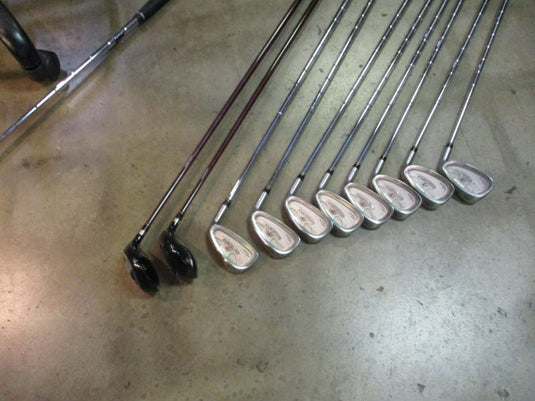 Used Tour Edge Comp LX 3-PW 3 Wood 5 wood RH Golf Set