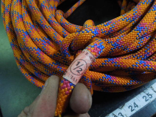 Used Mammut 1/2" 50m Orange Rope