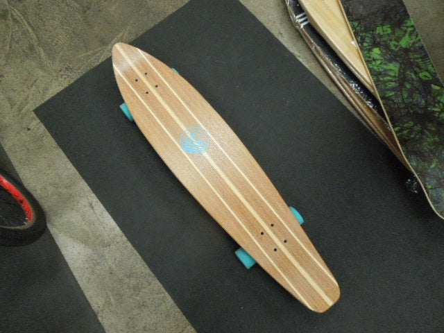 Load image into Gallery viewer, Used Dragon Complete Wood 44" Longboard with Natural Grip and Hellion2 Wheels
