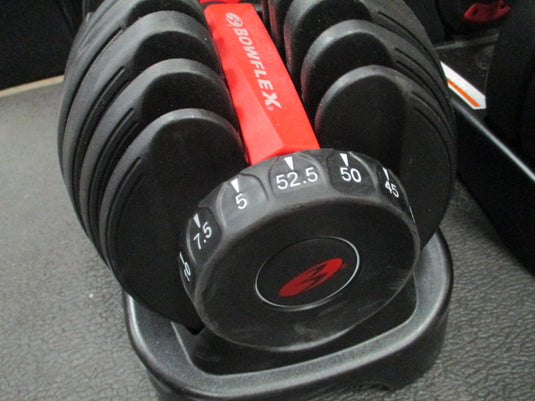 Used BowFlex SelectTech 552 52.5lb Adjustable Dumbbells (Must Sign Waiver)