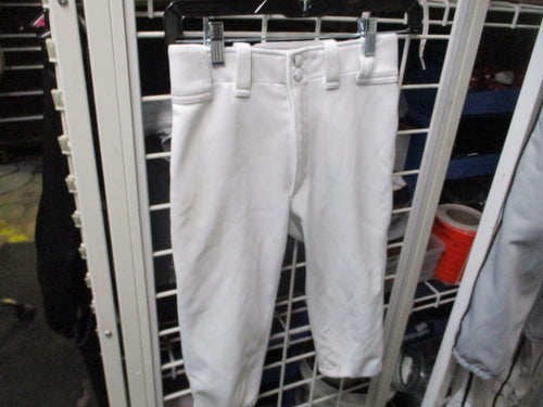 Used Mizuno Knicker Baseball Pant White w/ Black Piping Size Youth Large