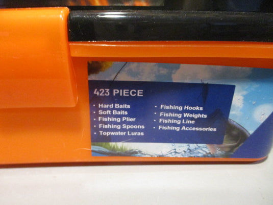 Used Luyi 423 Piece Fishing Tackle Box