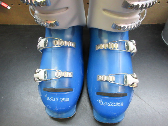 Load image into Gallery viewer, Used Lange Starlette 60 Kids Ski Boots - Size 26.5
