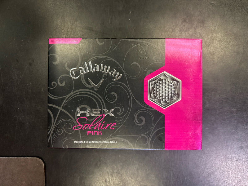 Load image into Gallery viewer, Like New Callaway Hex Solaire Pink Ladies PINK Golf Balls 12pk
