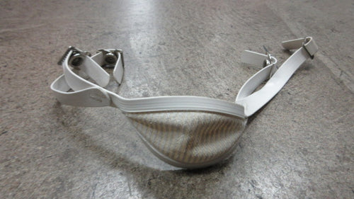 White Chin Strap