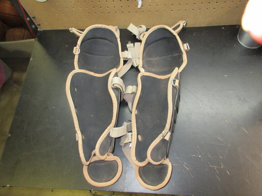 Used All-Star Catchers Shin Guards - Size 9-12