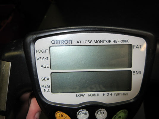 Used Omron HBF-306C Body Fat Analyzer