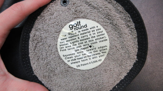 Used ACEC Golf Round Towel
