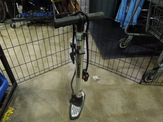 Used Husky Bike Floor Pump with Preasure Gauge