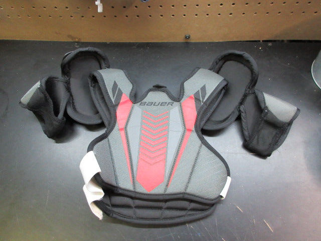 Load image into Gallery viewer, Used Bauer Lil Sport Hockey Shoulder Pads - Size Youth Small
