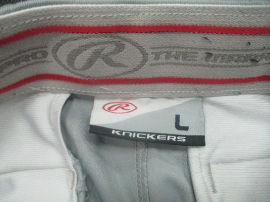 Used Rawlings Knicker Bottom Youth Large Baseball Pant