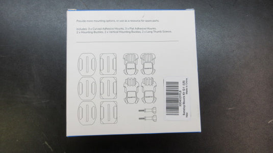 Sametop Mounts Kit 12-1 Adhesive Mounts +Spare Parts