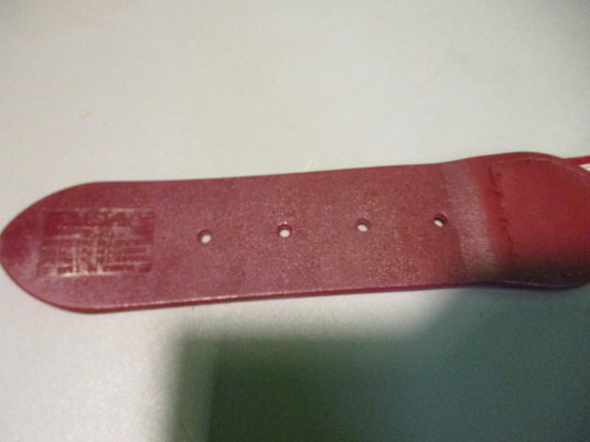 Used All Star Maroon Adult Baseball Belt