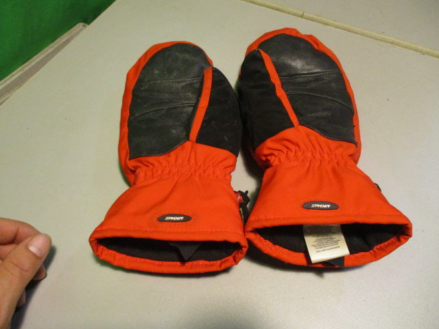 Load image into Gallery viewer, Used Spyder Size Small Snow Mittens
