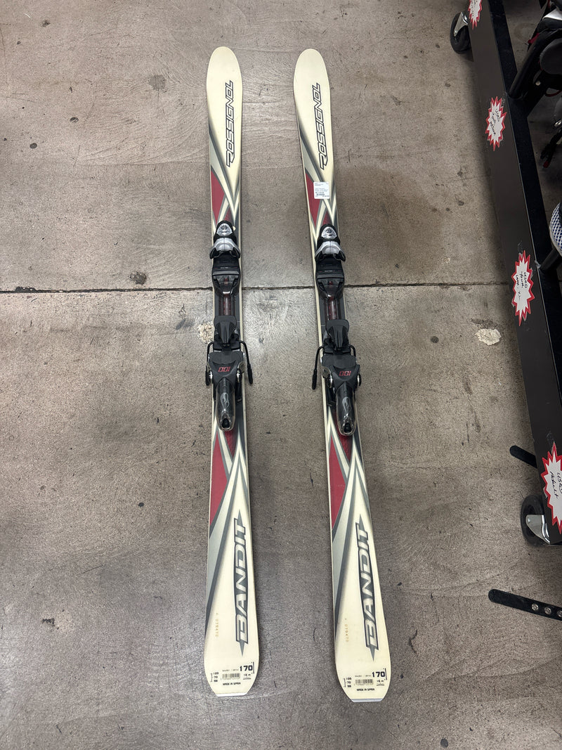 Load image into Gallery viewer, Used Rossignol Bandit 170cm Skis w/ Power100 Bindings
