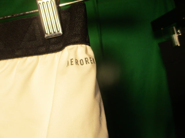 Load image into Gallery viewer, Used Adidas White Aeroready SLIDING SHORTS Size Xl
