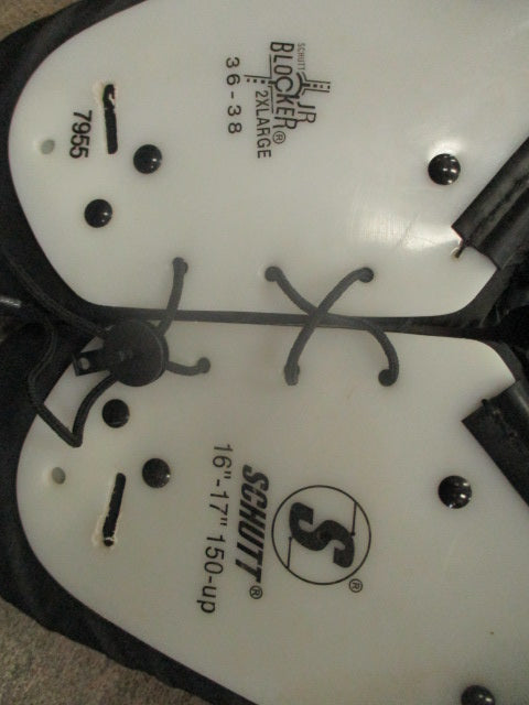 Load image into Gallery viewer, Used Schutt Jr Blocker Football Shoulder Pads Size Youth 2XL
