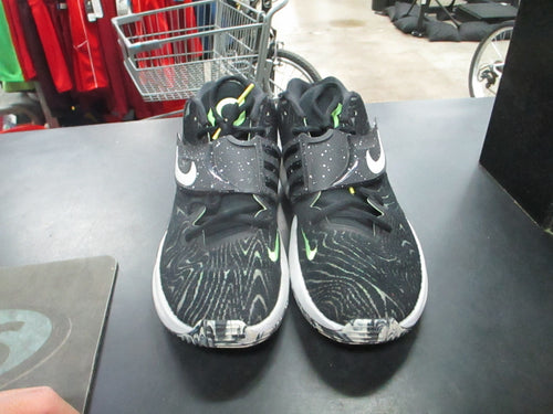 Used Nike KD 14 Black Lime Glow Size 7.5 Sneakers