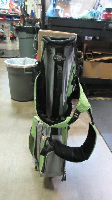 Used US Kids 57-39 Junior Stand Golf Bag w/ Carry Strap - stain