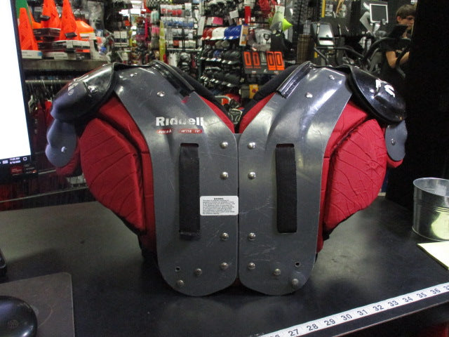 Load image into Gallery viewer, Used Riddell EVX Football Shoulder Pads Size Medium 18-19"
