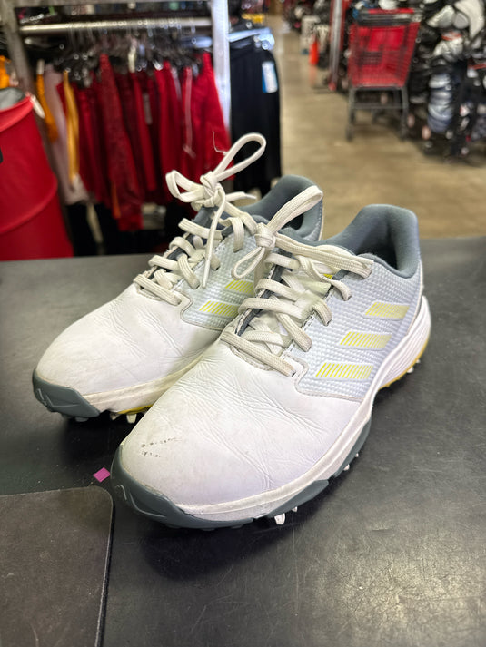 Used Adidas 3 Stripe Ladies Golf Shoes Size 4.5