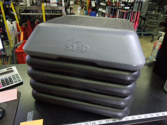 Used The Step Adjustable High Step Aerobic Platform With1 Platform and 4 Risers