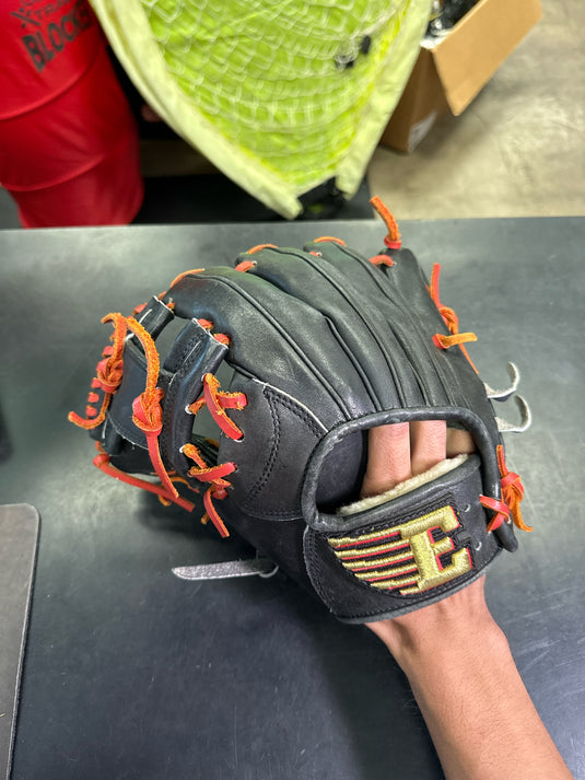 Used Elysian Custom Black Leather LHT 11"  Glove