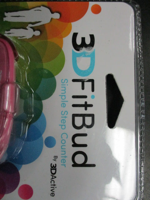 Used 3D Fit Bud Simple Step Counter Pedometer