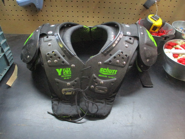 Load image into Gallery viewer, Used Schutt Y Flex 4.0 Football Shoulder Pads - Size Medium (13"-14")
