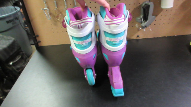 Load image into Gallery viewer, Used V-Tech 500 Women&#39;s Inline Skates with Adjustable Sizing Size 6-9 - Blue
