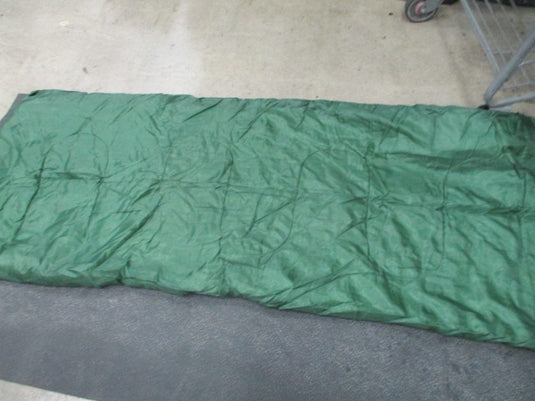 Used Green Large Camping Sleeping Bag