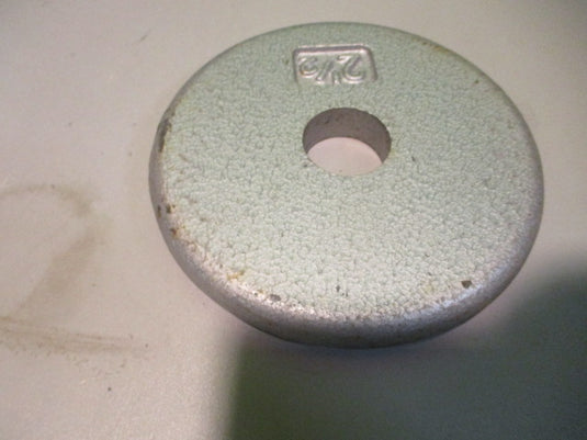 Used Standard 2.5LB Weight Plate