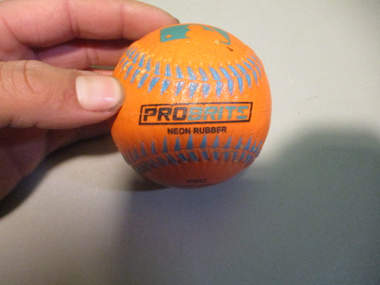 Used Franklin Pro Brite Neon Rubber Baseball 9OZ
