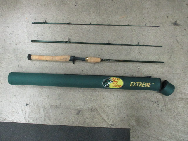 Load image into Gallery viewer, Bass Pro Shop Extreme XTR66MHT-3 6"6" Med HVY 10-20# FLY ROD With case
