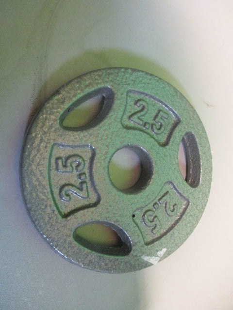 Used Standard 2.5LB Weight Plate