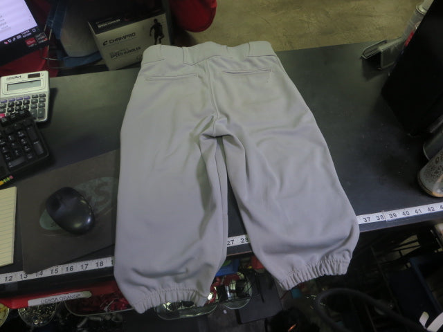 Load image into Gallery viewer, Used Champro Knicker Bottom Grey Youth Baseball Pants Size Large
