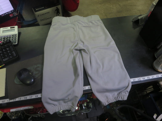 Used Champro Knicker Bottom Grey Youth Baseball Pants Size Large