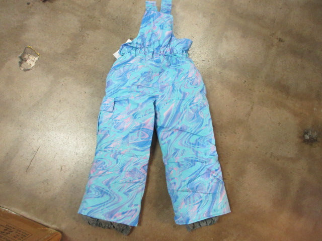 Load image into Gallery viewer, New Pulse Fashion Snow Bib Purple Swirl Size 4T
