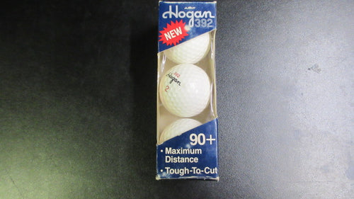 Vintage AMF Hogan 392 Golf Balls Set Of 3