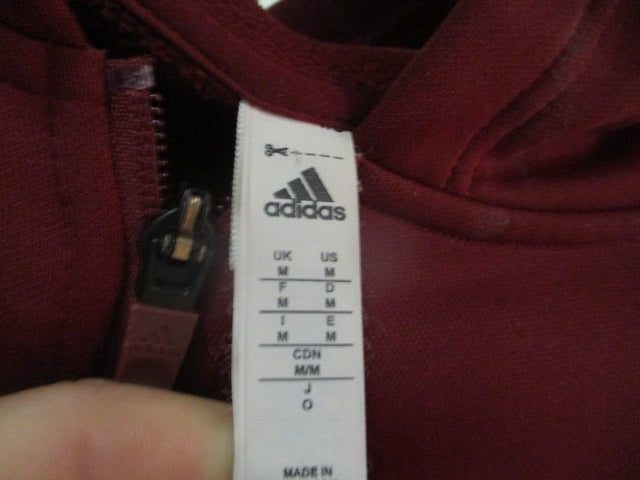 Load image into Gallery viewer, Used Adidas Medium Burgundy Jacket
