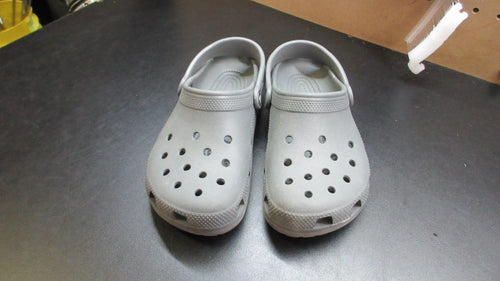 Used Crocs Youth Size 3 - Grey