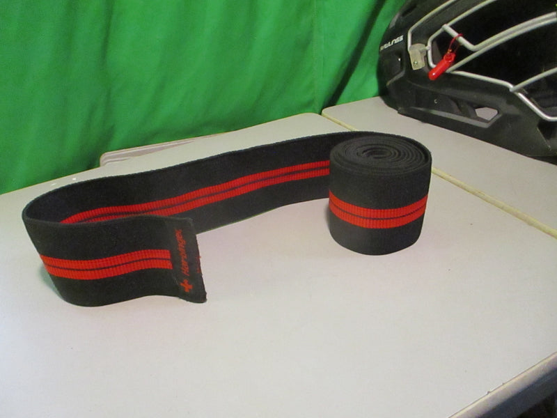 Load image into Gallery viewer, Used Harbinger Red Line Fitness Knee Wraps 78&quot; - Pair
