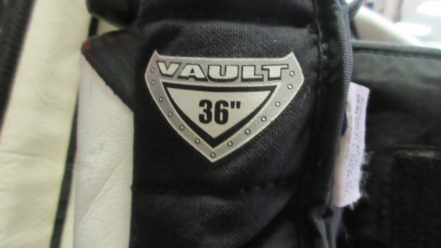 Load image into Gallery viewer, Used Vaughn Vault 36&#39;&#39; Hockey Goalie Shin Pads - White
