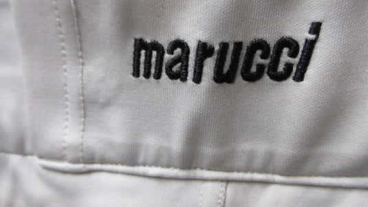 Used Marucci Performance White Open Bottom Baseball pants Size Youth Medium