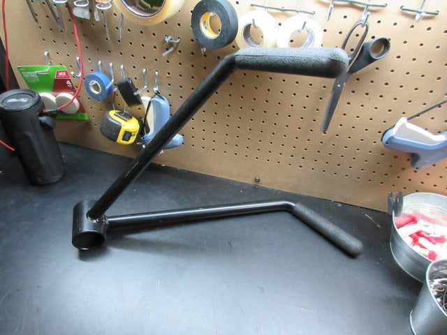 Load image into Gallery viewer, Used Angled Landmine Handle W/ Rubber Grip
