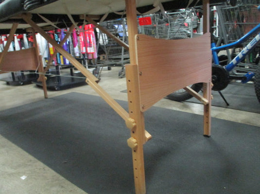 Used Black Folding Massage Table