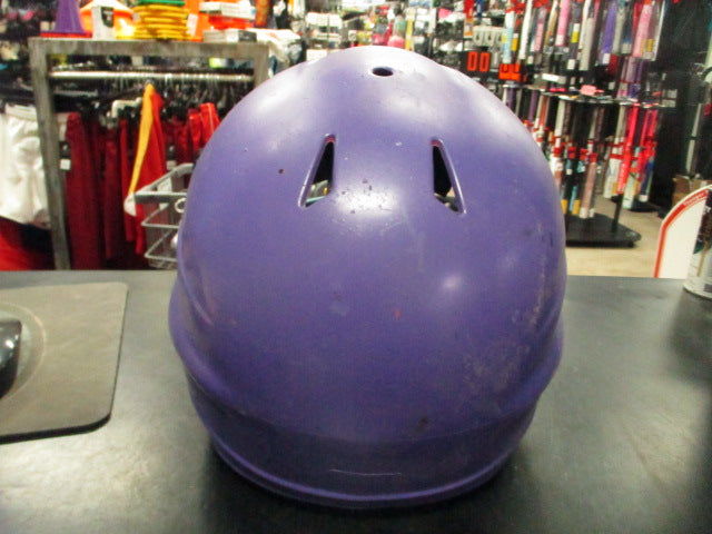 Load image into Gallery viewer, Used Rawlings Purple Batting Helmet w/ Facemask (Wear On Pads)
